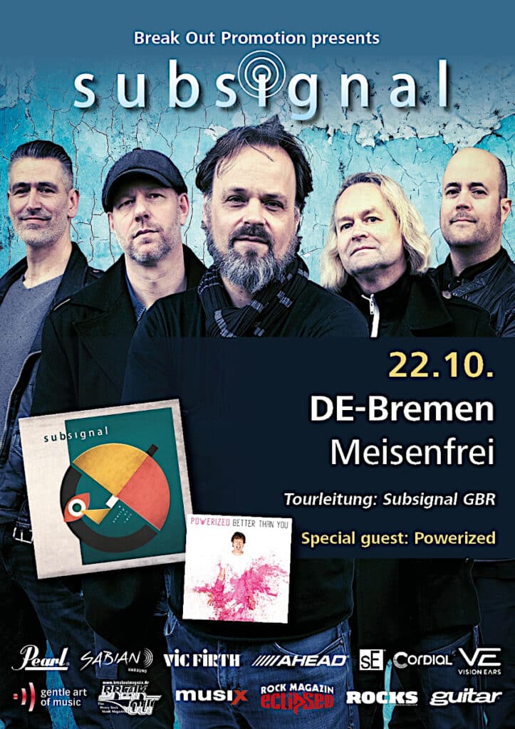 Subsignal Live: Bremen - 22.10.2023 -Meisenfrei-Blues Club